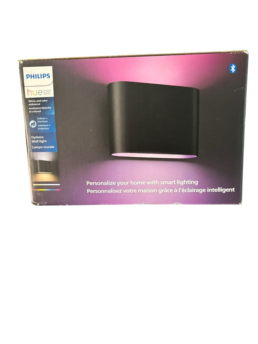 Philips Hue Smart Lighting Kit - Black with Purple Accent